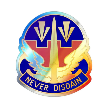 76 Aviation Group (U.S. Army) Holographic STICKER Die-Cut Vinyl Decal - The Sticker Space
