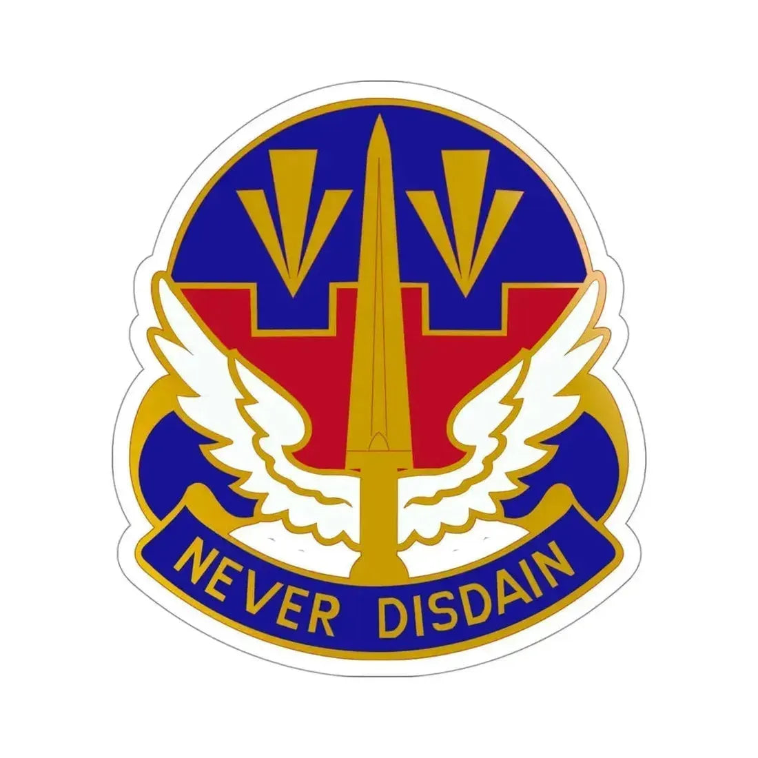 76 Aviation Group (U.S. Army) STICKER Vinyl Die-Cut Decal 4 Inch - The Sticker Space