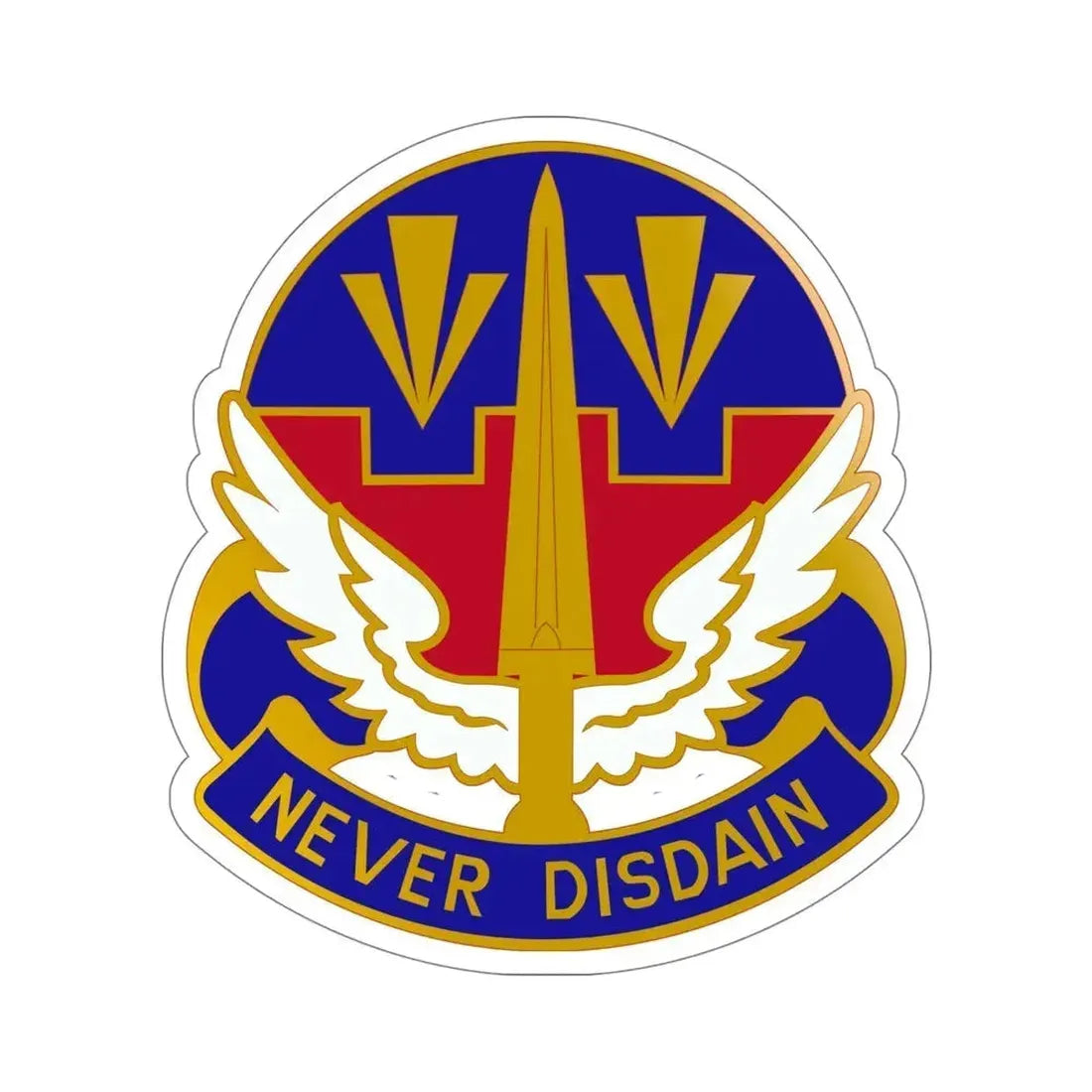 76 Aviation Group (U.S. Army) STICKER Vinyl Die-Cut Decal 5 Inch - The Sticker Space