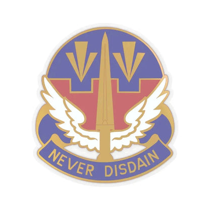 76 Aviation Group (U.S. Army) STICKER Vinyl Kiss-Cut Decal 3 Inch Transparent - The Sticker Space