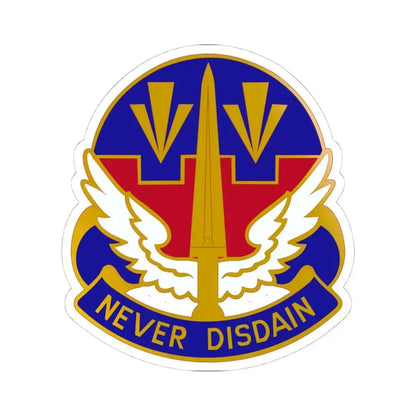 76 Aviation Group (U.S. Army) STICKER Vinyl Kiss-Cut Decal 4 Inch White - The Sticker Space