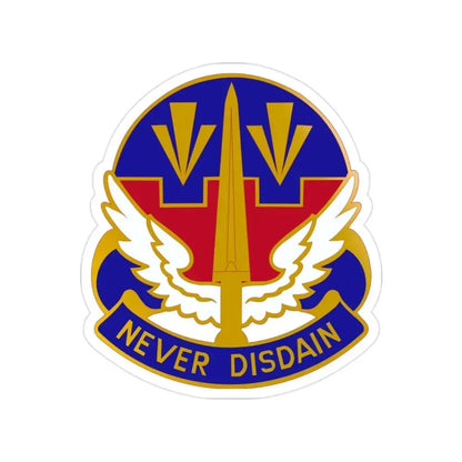76 Aviation Group (U.S. Army) Transparent STICKER Die-Cut Vinyl Decal 2 Inch - The Sticker Space