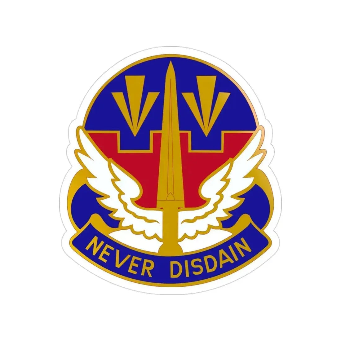 76 Aviation Group (U.S. Army) Transparent STICKER Die-Cut Vinyl Decal 3 Inch - The Sticker Space