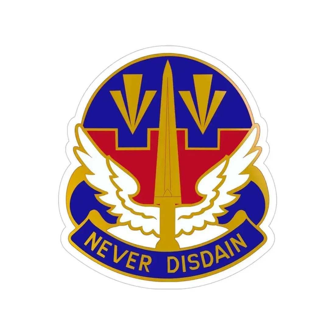 76 Aviation Group (U.S. Army) Transparent STICKER Die-Cut Vinyl Decal 5 Inch - The Sticker Space