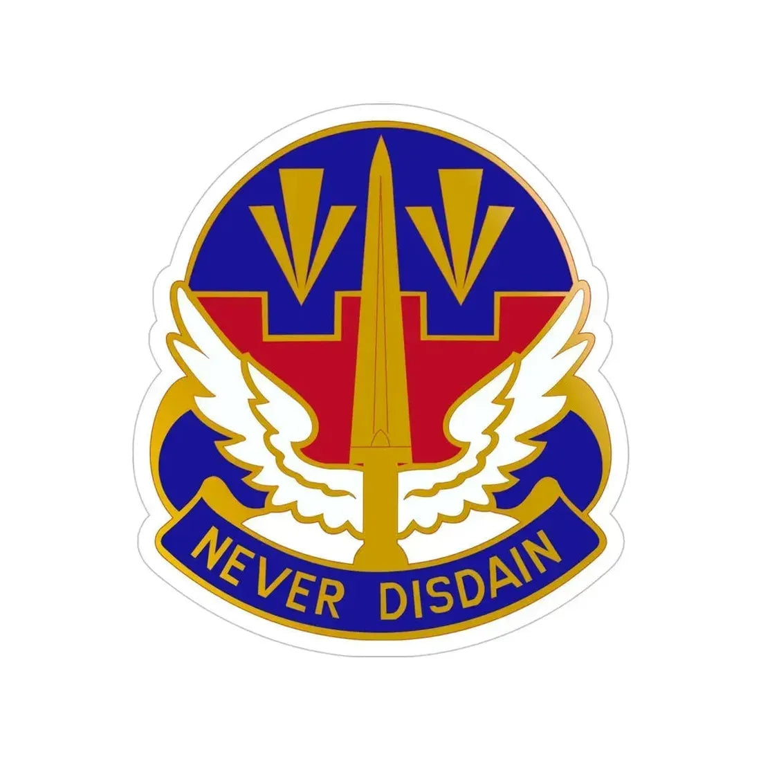 76 Aviation Group (U.S. Army) Transparent STICKER Die-Cut Vinyl Decal 5 Inch - The Sticker Space