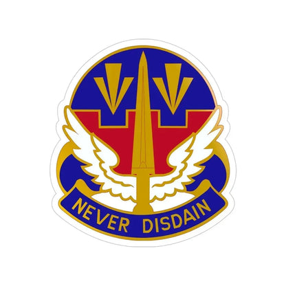 76 Aviation Group (U.S. Army) Transparent STICKER Die-Cut Vinyl Decal 5 Inch - The Sticker Space