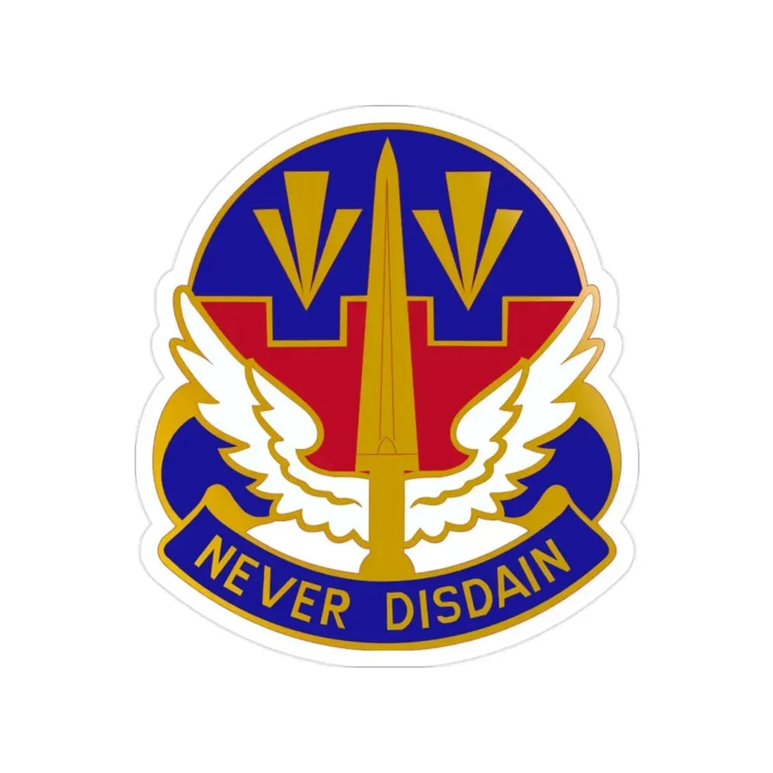 76 Aviation Group (U.S. Army) Transparent STICKER Die-Cut Vinyl Decal - The Sticker Space