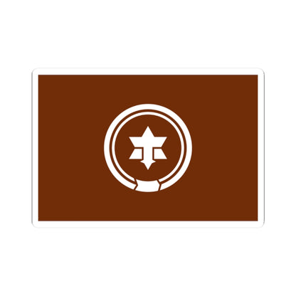 Flag of Matsumoto Nagano (Japan) STICKER Vinyl Kiss-Cut Decal