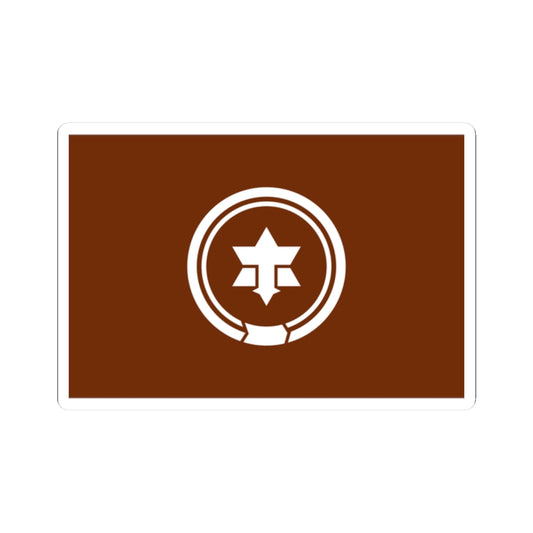 Flag of Matsumoto Nagano (Japan) STICKER Vinyl Kiss-Cut Decal