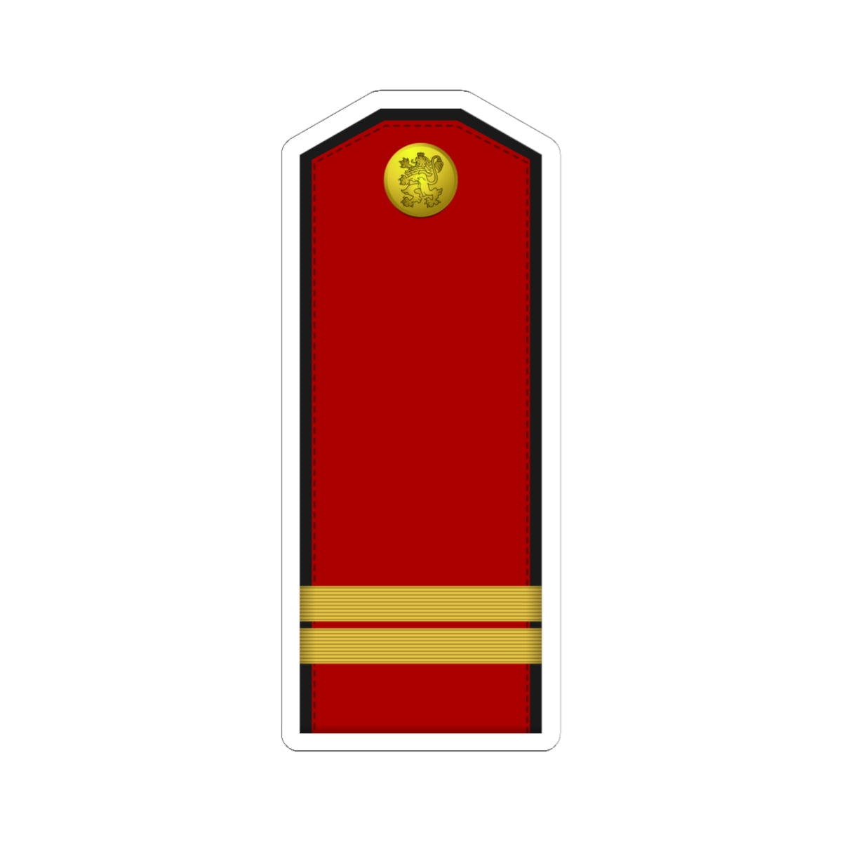 Bulgaria Army OR 5 (Bulgaria) (Military Rank) STICKER Vinyl Kiss-Cut Decal