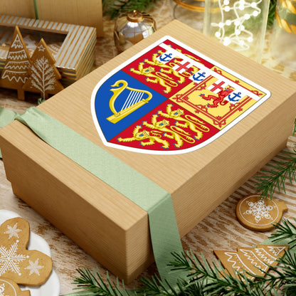 Arms of Edward Duke of Kent (United Kingdom) (Coat of Arms) STICKER Vinyl Kiss-Cut Decal