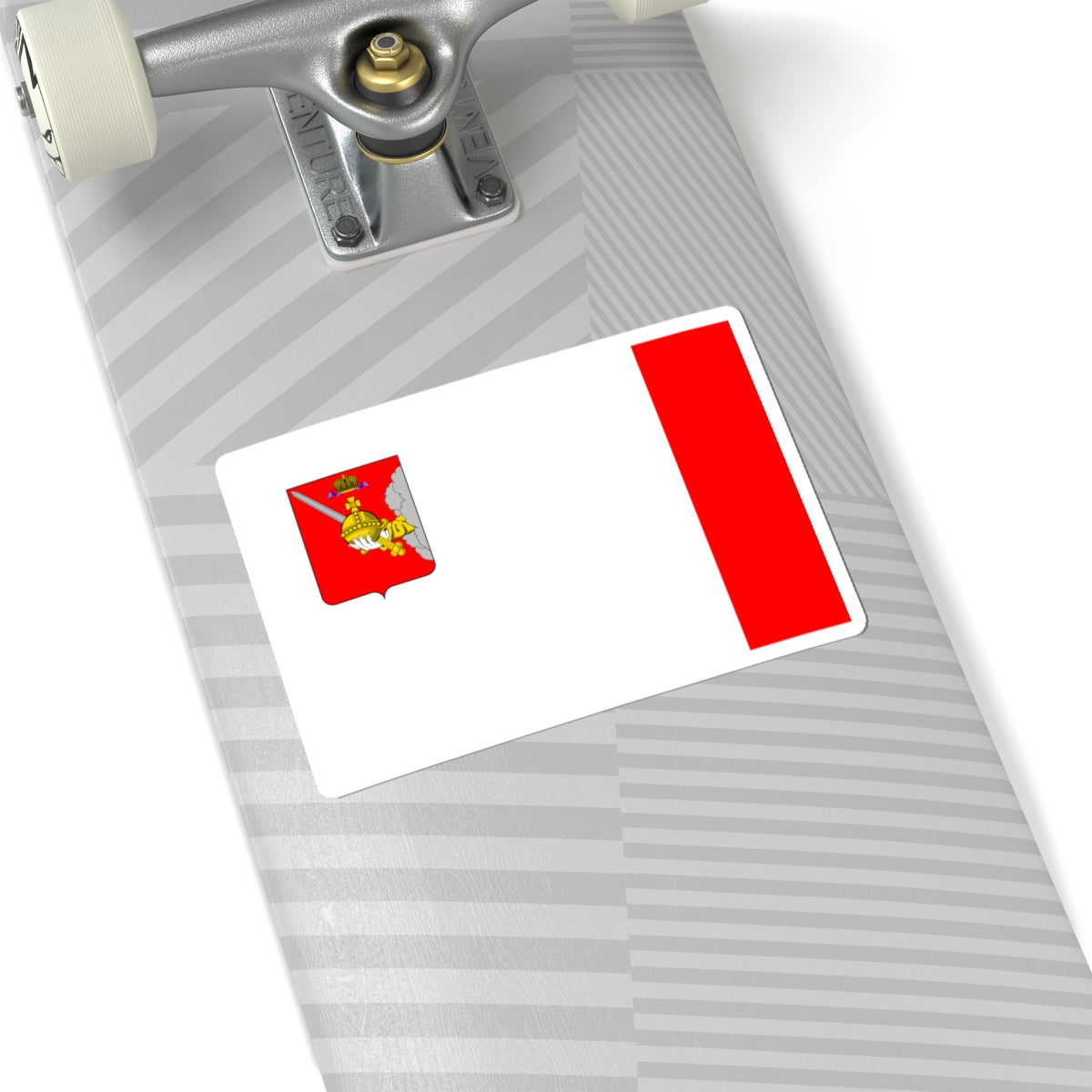 Flag of Vologda Oblast variant (Russia) STICKER Vinyl Kiss-Cut Decal