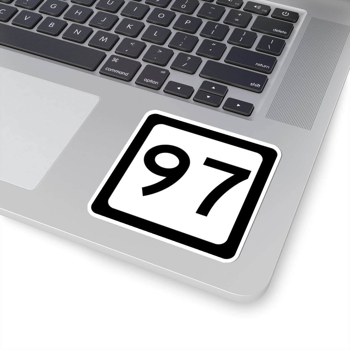 WV-97 (Virginia) (Road Sign) STICKER Vinyl Kiss-Cut Decal