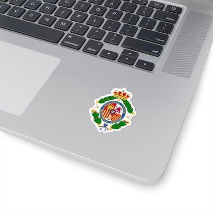 Coat of Arms of the Spanish Council of State - STICKER Vinyl Kiss-Cut Decal
