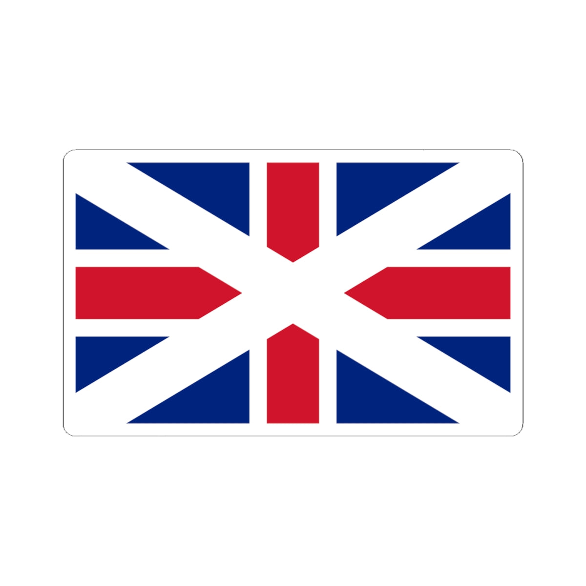 Union Jack 1606 Scotland (United Kingdom) STICKER Vinyl Kiss-Cut Decal
