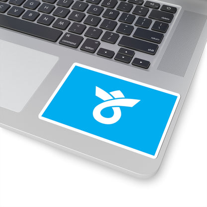 Flag of Moriyama Shiga (Japan) STICKER Vinyl Kiss-Cut Decal