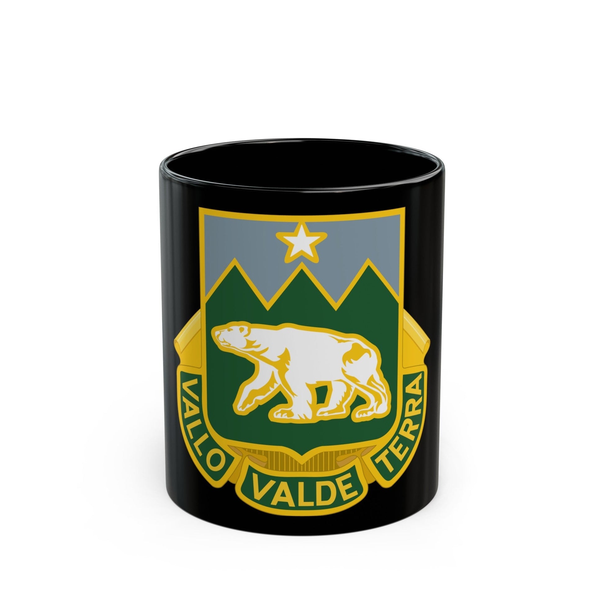 761 Military Police Battalion (U.S. Army) Black Coffee Mug-11oz-The Sticker Space