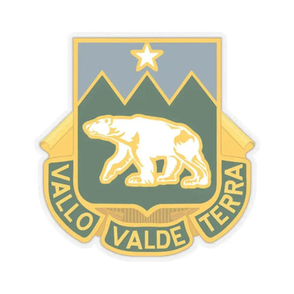 761 Military Police Battalion (U.S. Army) STICKER Vinyl Kiss-Cut Decal 2 Inch Transparent - The Sticker Space