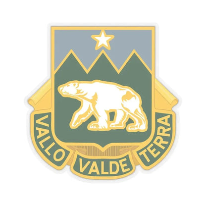 761 Military Police Battalion (U.S. Army) STICKER Vinyl Kiss-Cut Decal 4 Inch Transparent - The Sticker Space