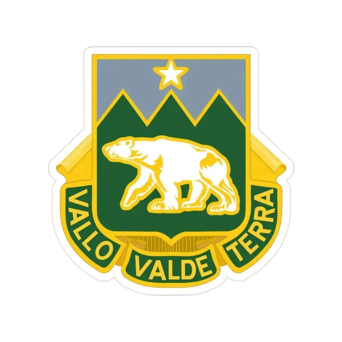 761 Military Police Battalion (U.S. Army) Transparent STICKER Die-Cut Vinyl Decal 2 Inch - The Sticker Space