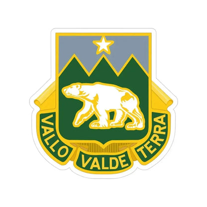 761 Military Police Battalion (U.S. Army) Transparent STICKER Die-Cut Vinyl Decal - The Sticker Space