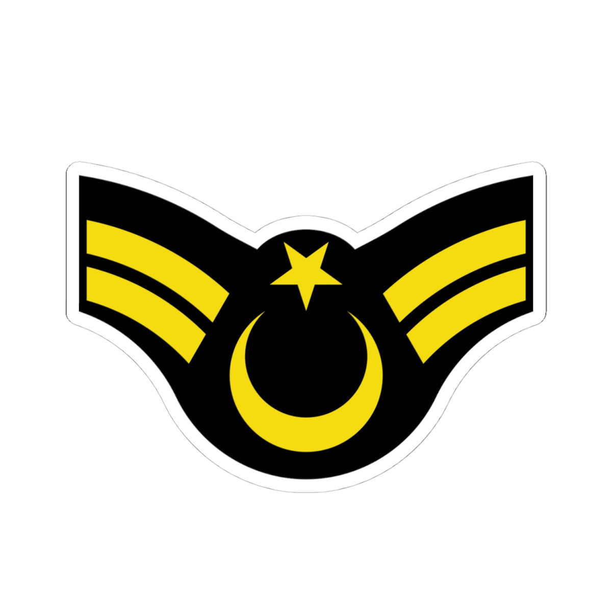 Army TUR OR 06b (Turkey) (Military Rank) STICKER Vinyl Kiss-Cut Decal