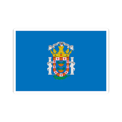 Flag of Melilla (Spain) STICKER Vinyl Kiss-Cut Decal