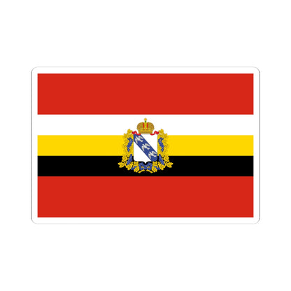 Flag of Kursk Oblast large fix (Russia) STICKER Vinyl Kiss-Cut Decal