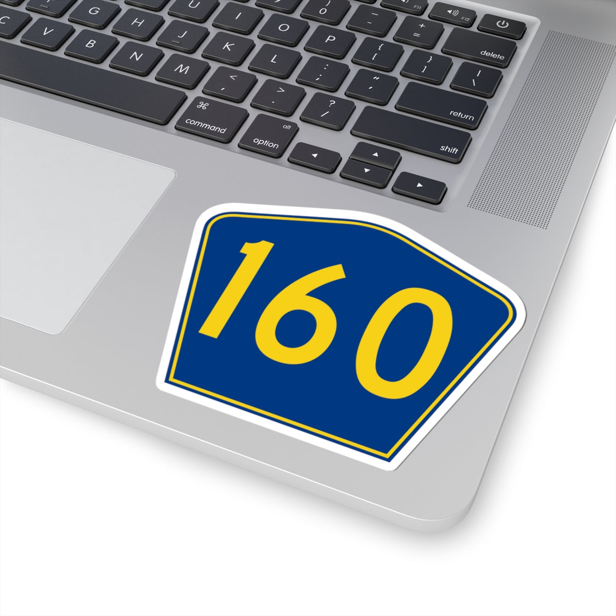 PR secondary 160 (Puerto Rico) (Road Sign) STICKER Vinyl Kiss-Cut Decal