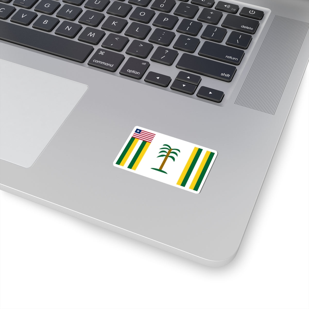 Flag of Grand Kru County (Liberia) STICKER Vinyl Kiss-Cut Decal
