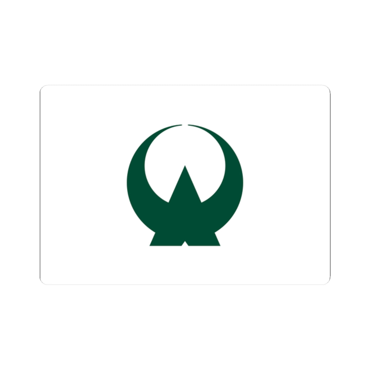 Flag of Otsuki Kochi (Japan) STICKER Vinyl Kiss-Cut Decal