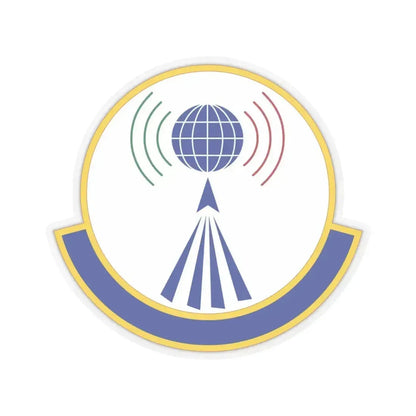 763 Enterprise Sourcing Squadron AFMC (U.S. Air Force) STICKER Vinyl Kiss-Cut Decal 4 Inch Transparent - The Sticker Space