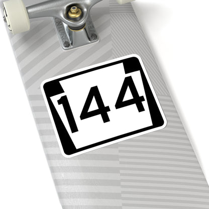 PA-144 (Pennsylvania) (Road Sign) STICKER Vinyl Kiss-Cut Decal