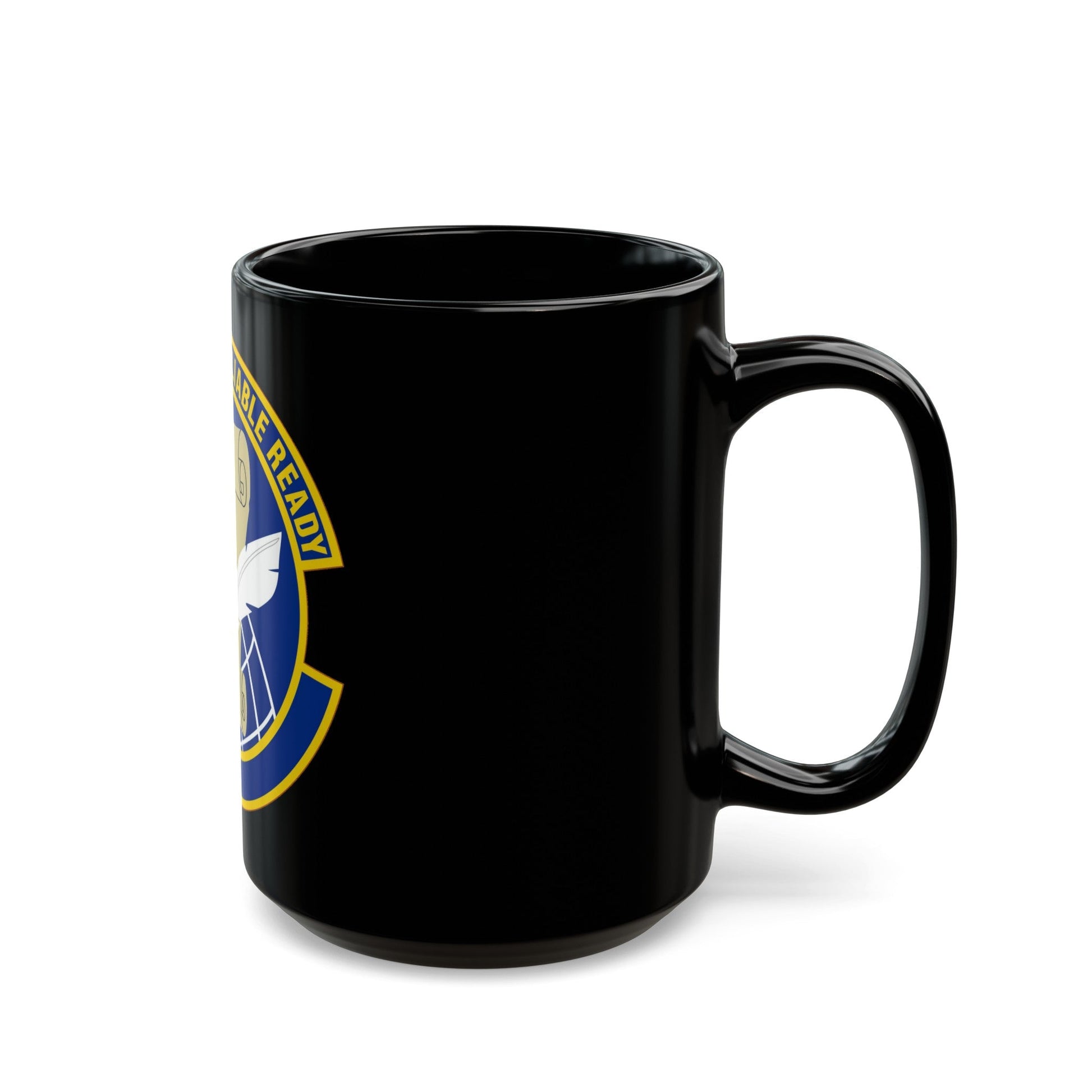 764 Enterprise Sourcing Squadron AFMC (U.S. Air Force) Black Coffee Mug-The Sticker Space