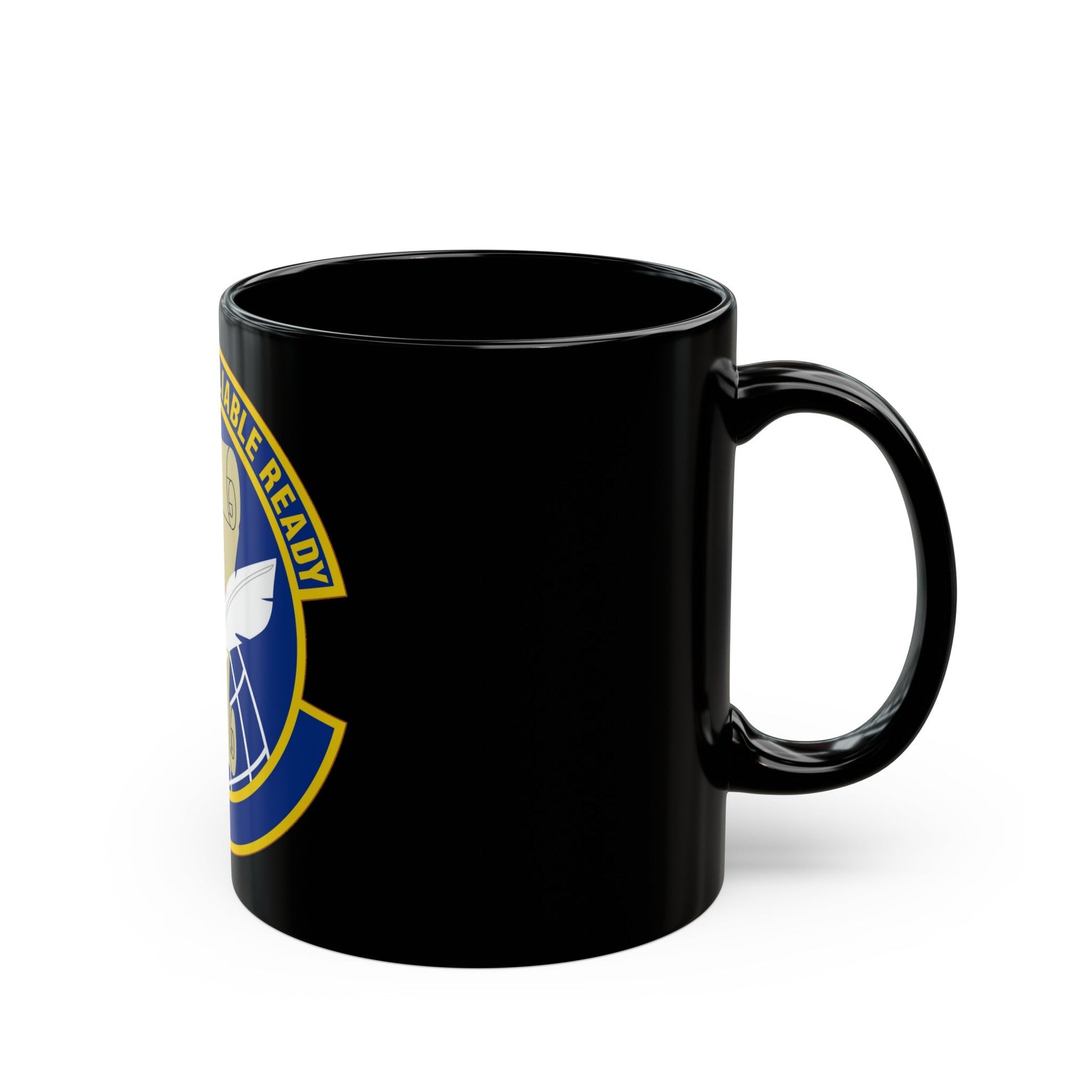 764 Enterprise Sourcing Squadron AFMC (U.S. Air Force) Black Coffee Mug-The Sticker Space