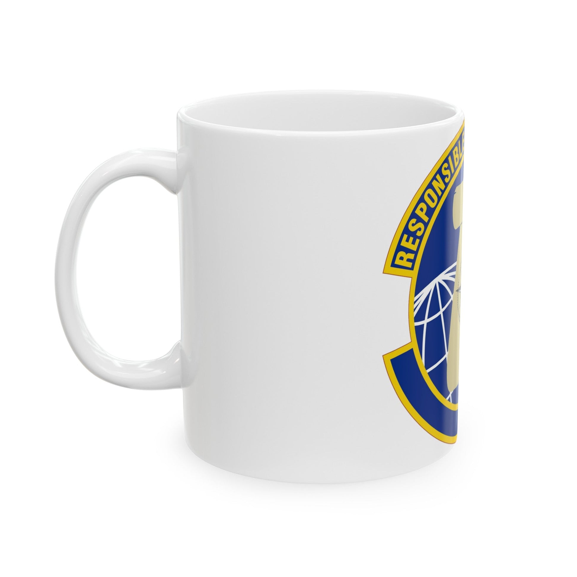 764 Enterprise Sourcing Squadron AFMC (U.S. Air Force) White Coffee Mug-The Sticker Space