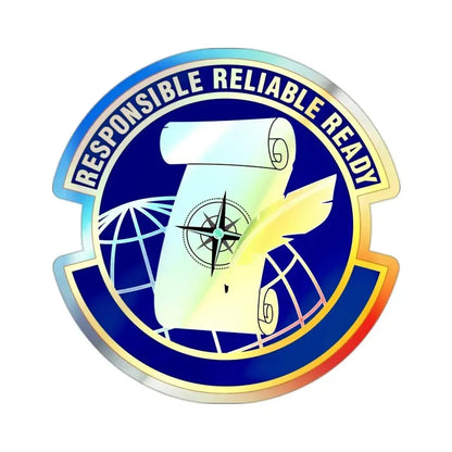 764 Enterprise Sourcing Squadron AFMC (U.S. Air Force) Holographic STICKER Die-Cut Vinyl Decal 2 Inch Holographic - The Sticker Space