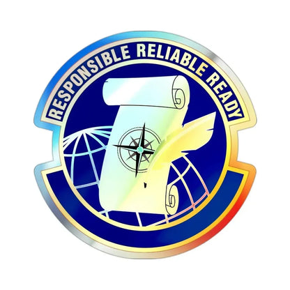 764 Enterprise Sourcing Squadron AFMC (U.S. Air Force) Holographic STICKER Die-Cut Vinyl Decal - The Sticker Space