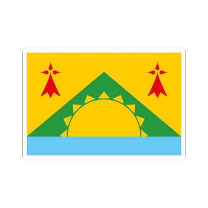 Bidar District Flag (France) STICKER Vinyl Kiss-Cut Decal