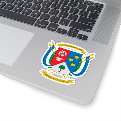 Escudo de Pacho (Colombia) (Coat of Arms) STICKER Vinyl Kiss-Cut Decal