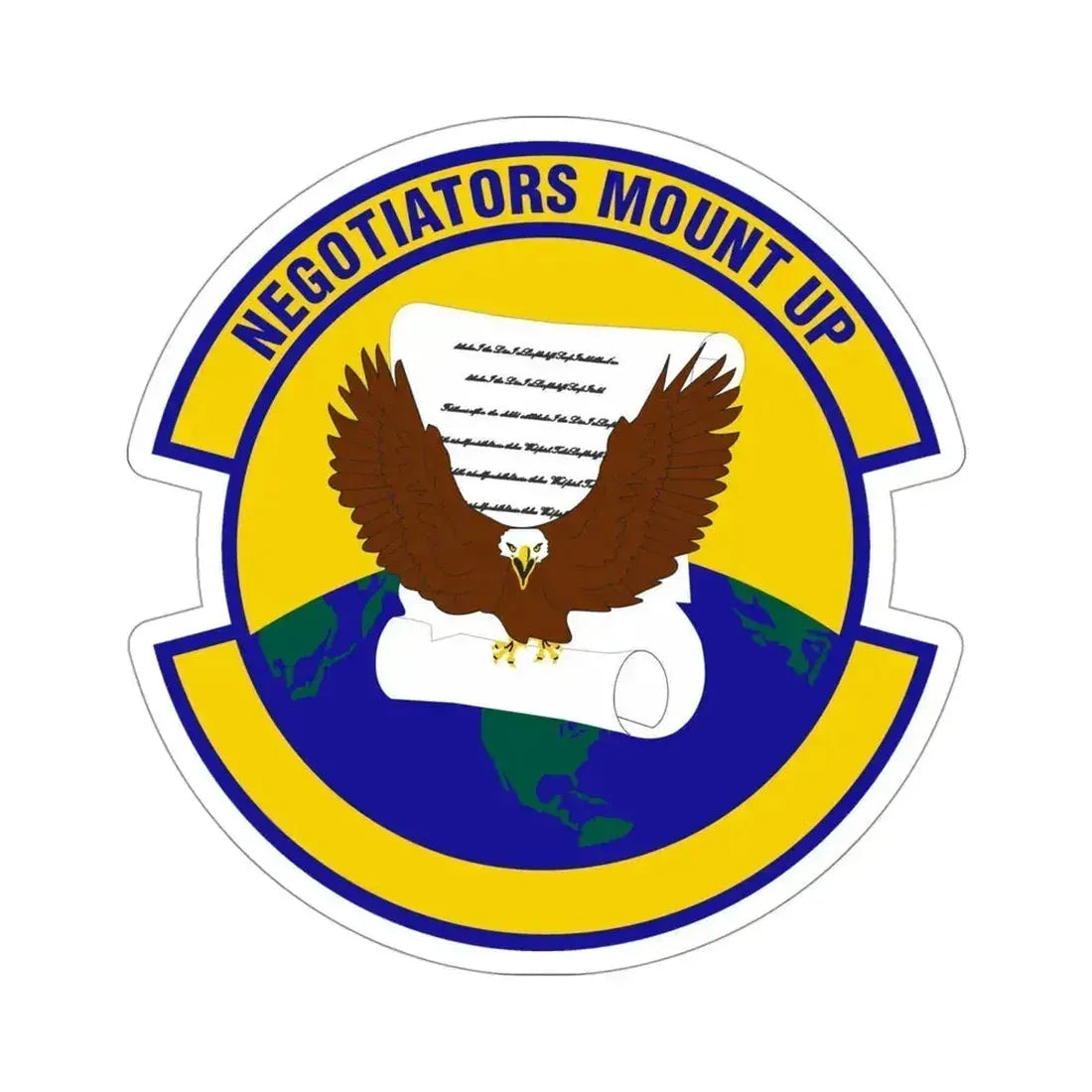 766 Enterprise Sourcing Squadron AFMC (U.S. Air Force) STICKER Vinyl Die-Cut Decal 4 Inch - The Sticker Space