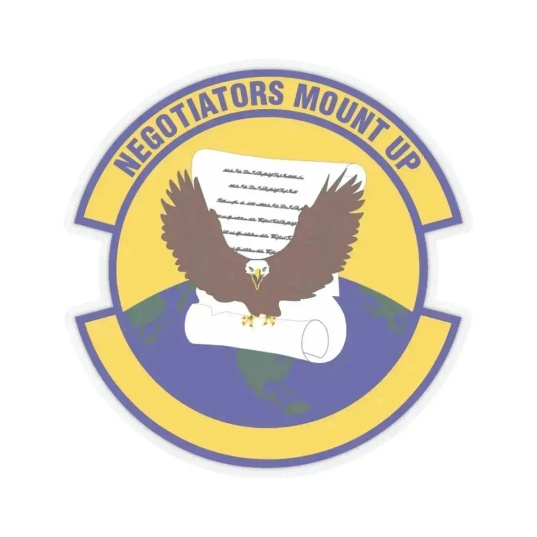 766 Enterprise Sourcing Squadron AFMC (U.S. Air Force) STICKER Vinyl Kiss-Cut Decal 2 Inch Transparent - The Sticker Space