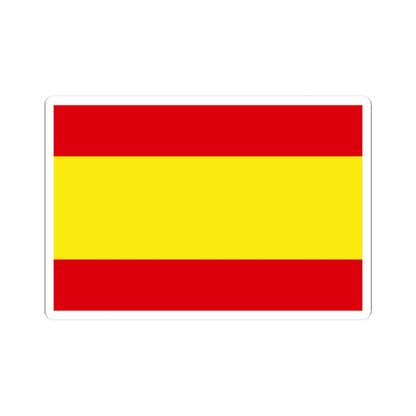Color banner (Spain) STICKER Vinyl Kiss-Cut Decal
