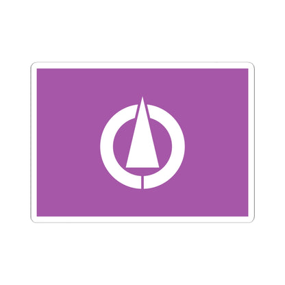 Flag of Oyama Tochigi (Japan) STICKER Vinyl Kiss-Cut Decal