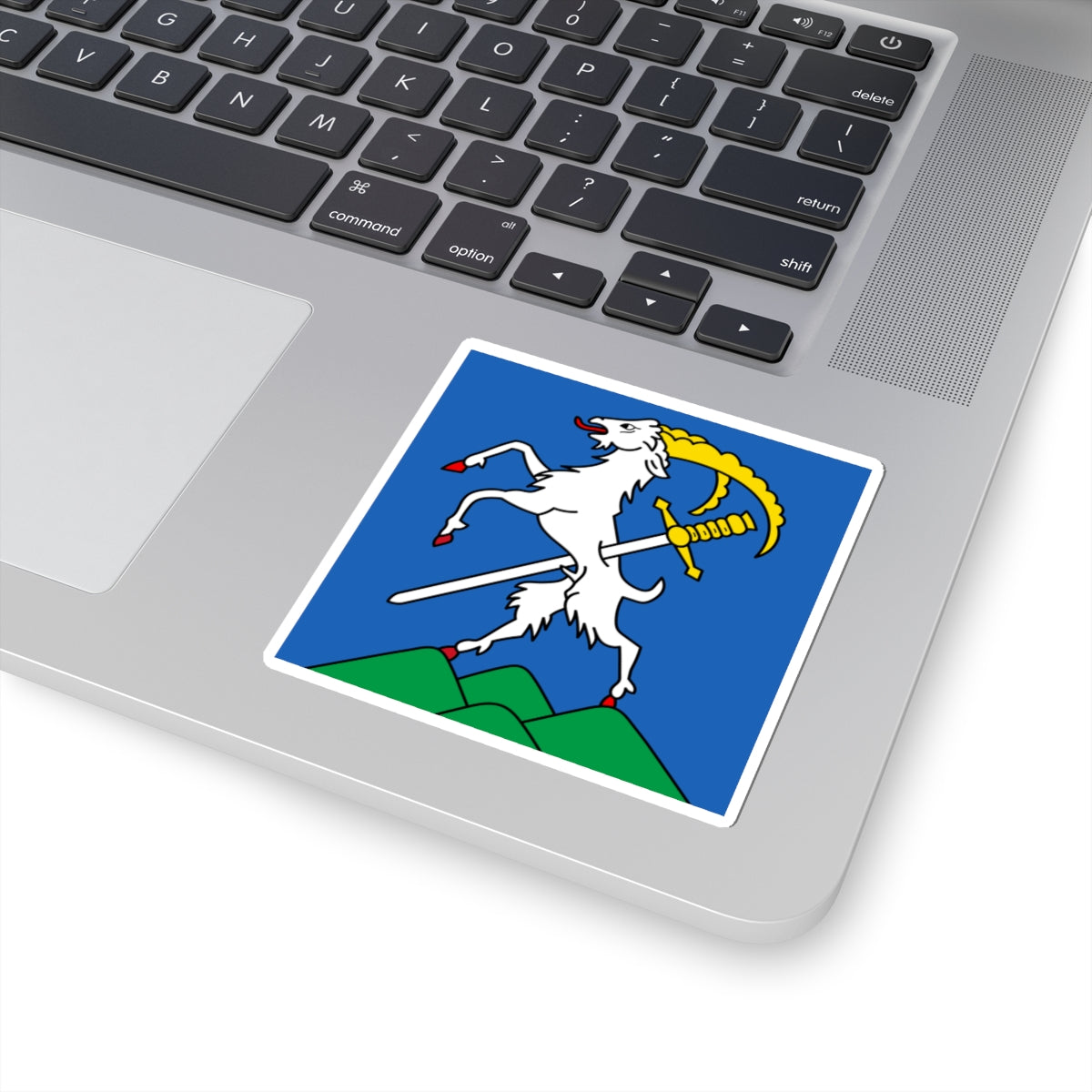 CHE Entremont Flag (Switzerland) STICKER Vinyl Kiss-Cut Decal