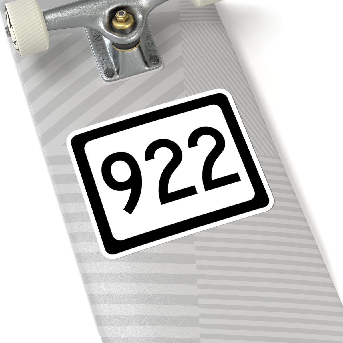 WV-922 (Virginia) (Road Sign) STICKER Vinyl Kiss-Cut Decal