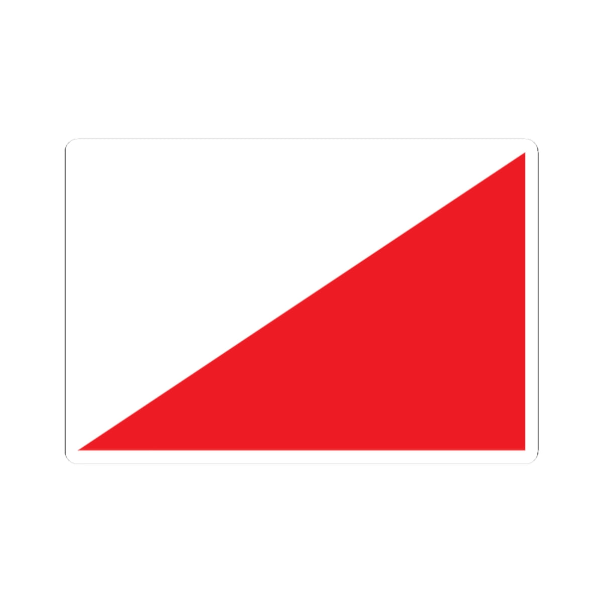 Flag of the Lebanese Army (Lebanon) STICKER Vinyl Kiss-Cut Decal