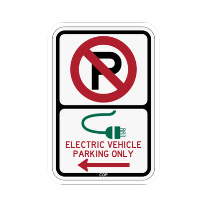 PBOT Road sign P1910L (Oregon) (Road Sign) STICKER Vinyl Kiss-Cut Decal