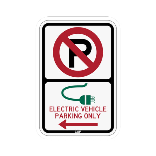 PBOT Road sign P1910L (Oregon) (Road Sign) STICKER Vinyl Kiss-Cut Decal