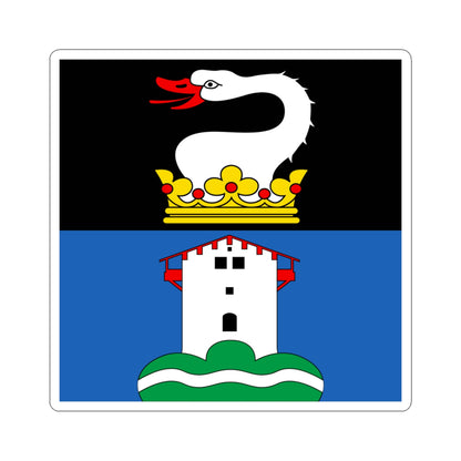 CHE Schwende-Rute Flag (Switzerland) STICKER Vinyl Kiss-Cut Decal